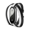 Xiaomi Smart Band 8 Doppelwickel-Armband - Schwarz und Weiß