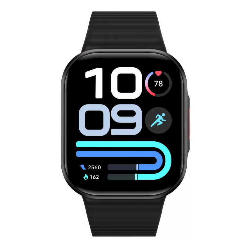 Xiaomi Watch 6 Lite – 1.96 Zoll AMOLED Smartwatch, Bluetooth-Anrufe, 5 ATM wasserdicht, Schwarz
