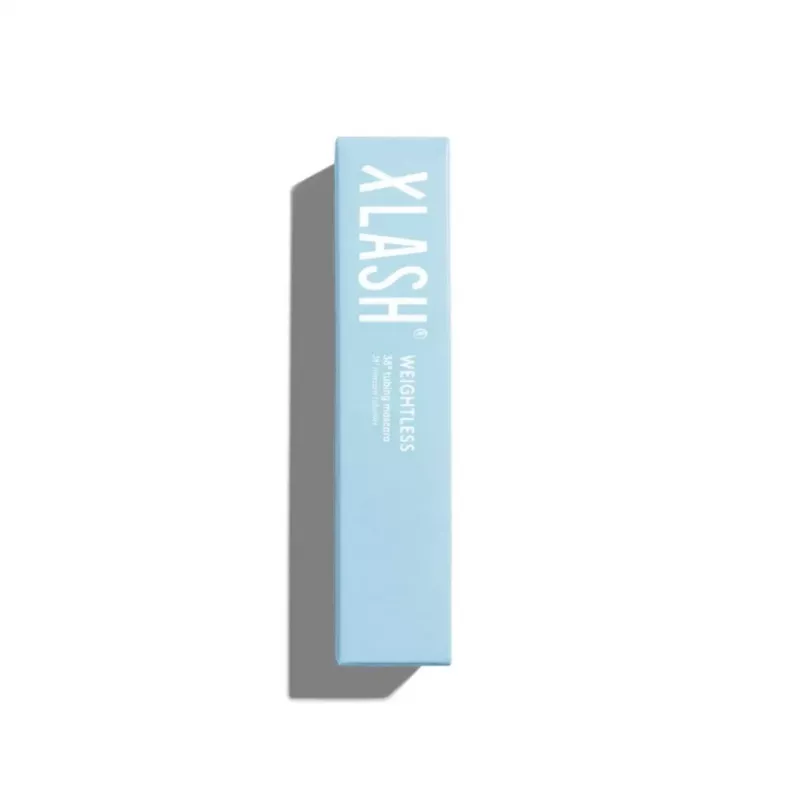 XLASH Weightless Mascara - Verlängernd, definierend, lockend, wischfest, vegan, 9 ml, Schwarz