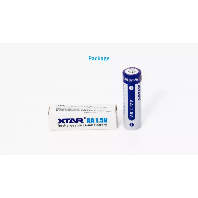 XTAR R6 AA 1.5V Li-ion 2000mAh Akkus (4er-Pack)