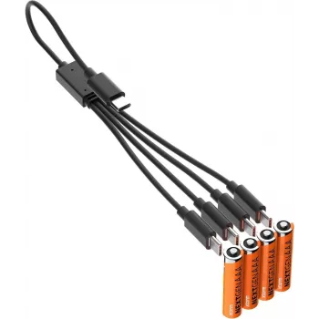 Xtorm NextGen AAA Batterien USB-C wiederaufladbar (4er-Pack) - 1,5V Li-Ion 600mAh
