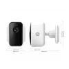 Yale SV-OC-1A-W Cube IP Sicherheitskamera Innen & Außen 1080p Weiß