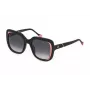 YALEA Damen-Sonnenbrille SYA027N530700 - Rechteckiger Acetatrahmen mit UV400-Schutz (53/22/140 mm)