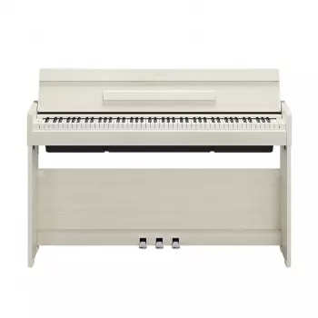 Yamaha ARIUS YDP-S36WB Digitalpiano mit Graded Hammer Standard Tastatur, Pure CF Sound Engine, 192-stimmige Polyphonie, 10 Voices, 3 Pedale, USB to Host, Weiß