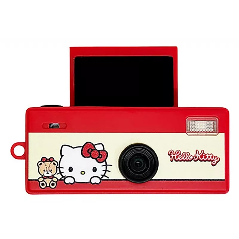 YASHICA Funtastic Schlüsselband-Minikamera HELLO KITTY, 2MP CMOS, HD 720p, USB-C