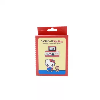 YASHICA Funtastic Schlüsselband-Minikamera HELLO KITTY, 2MP CMOS, HD 720p, USB-C