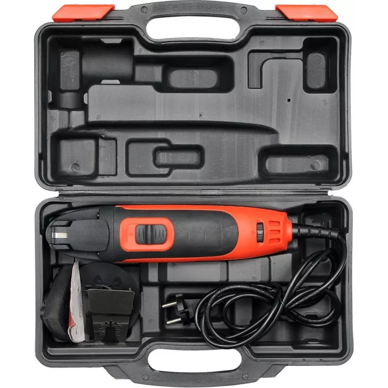 YATO 300W Multi-Tool mit variabler Drehzahl und werkzeuglosem Zubehörwechsel