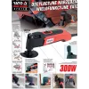 YATO 300W Multi-Tool mit variabler Drehzahl und werkzeuglosem Zubehörwechsel