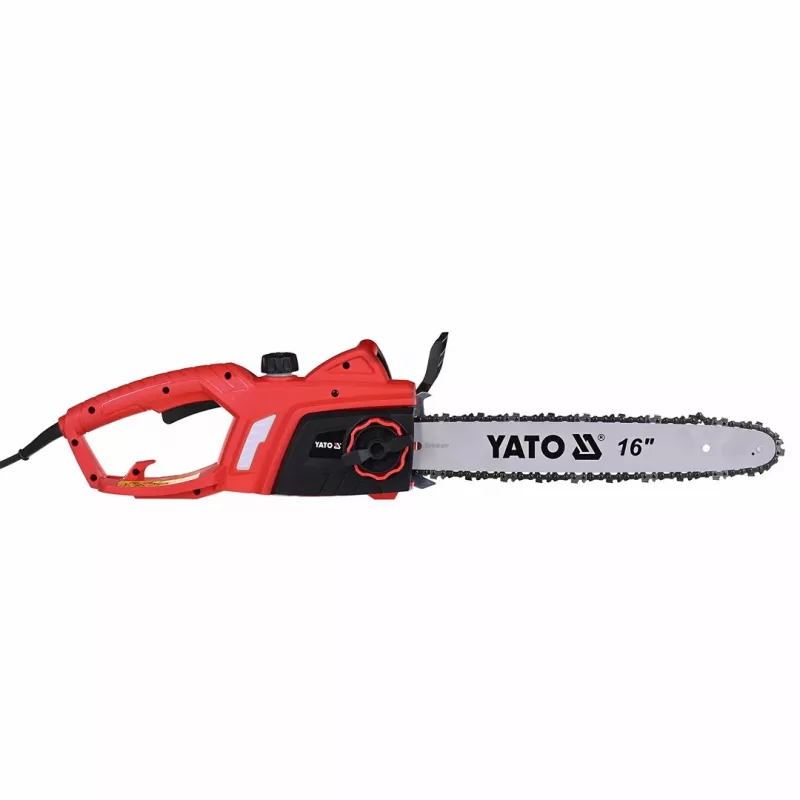 YATO Elektrokettensäge 2000W 40cm 16 inch Schwert 13,5m/s Kettengeschwindigkeit Automatische Schmierung