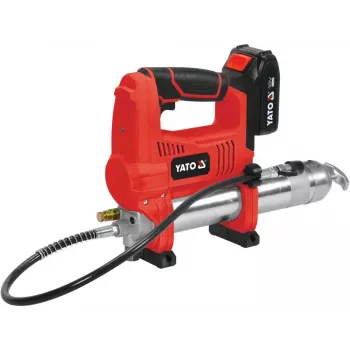 YATO YT-07020 18V Akku-Fettpresse 620 Bar mit 3,0Ah Akku und Ladegerät