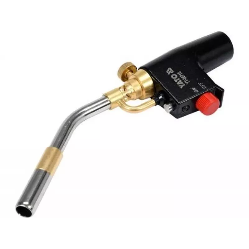 Yato YT-36715 Gasbrenner Einzel – 1300°C Butankartusche Lötlampe