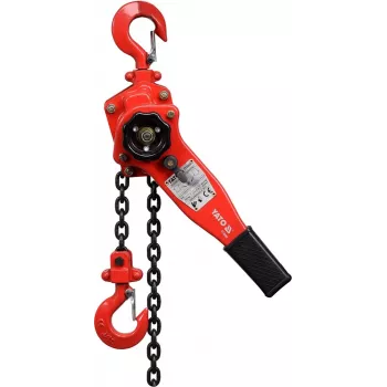 Yato YT-58962 Handkettenzug 750 kg 1,5 m Hubhöhe Rot
