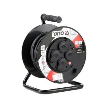 Yato YT-81052 Kabeltrommel 4 Steckdosen 20 m