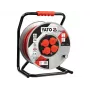 Yato YT-8107 Kabeltrommel 4 Steckdosen 40 m