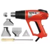 Yato YT-82291 Heißluftpistole 2000 W 550 °C mit 4 Düsen und Schaber