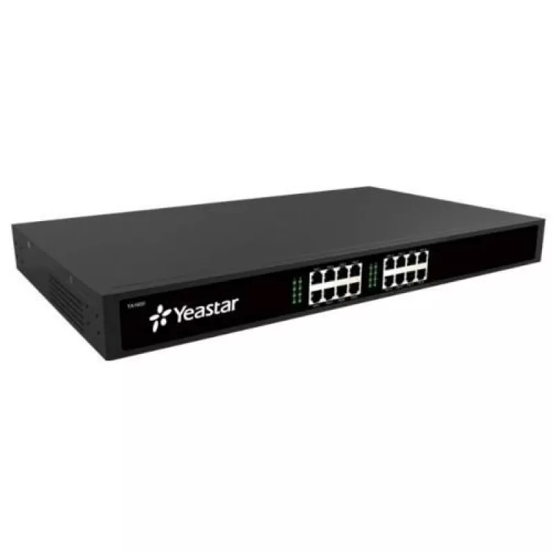 Yeastar TA1600 FXS-IP Gateway 16-Kanal Schwarz