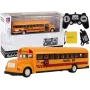 Gelber Schulbus Fernbedienung RC mit Öffnungstür 4690 Lean Toys