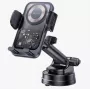 YESIDO 15W Saugnapf Auto Wireless Ladehalterung Schwarz