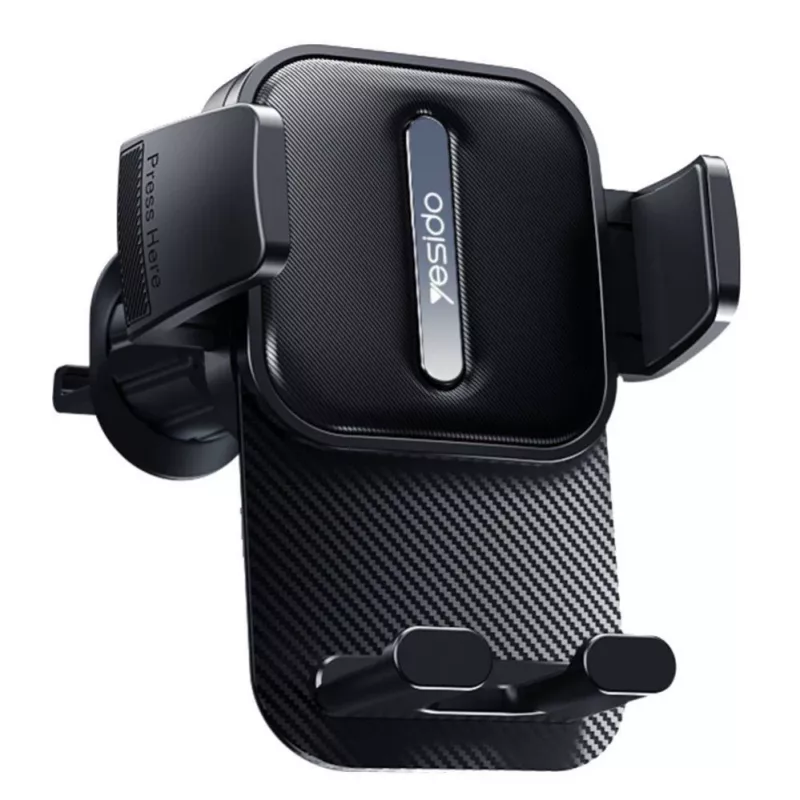 YESIDO C167 Grille Clip Car Holder Schwarz