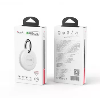 YESIDO GPS Tracker Kompakt mit Apple Wo ist? - Weiß