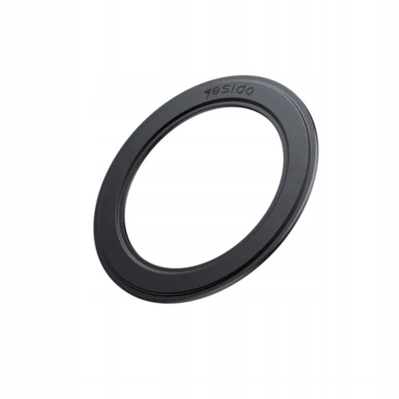 YESIDO PU Leder Eisenblech Ring C208 Schwarz