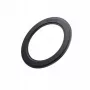 YESIDO PU Leder Eisenblech Ring C208 Schwarz