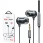 YESIDO YH42 Kabelgebundener In-Ear-Kopfhörer mit Mikrofon - Schwarz