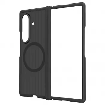 Yuchuan Hybrid Shield Mag Case für Samsung Galaxy Z Fold8 Ultra, Schwarz – MagSafe, Kickstand, Militärtauglicher Sturzschutz