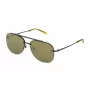 ZADIG & VOLTAIRE SZV277-60568G Herren-Sonnenbrille, Havanna/Brauner Rahmen, grüne Gläser, 60/14/140 mm