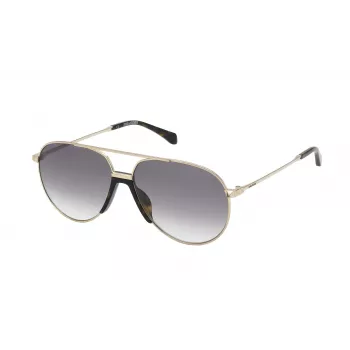 ZADIG & VOLTAIRE SZV320-590300 Herren-Sonnenbrille, rechteckig, 59 mm Glas, UV400