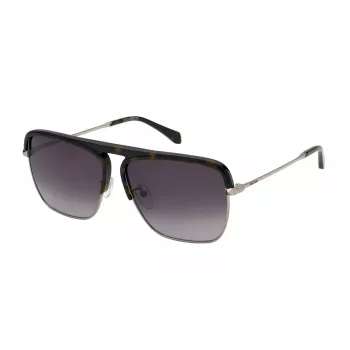 ZADIG & VOLTAIRE SZV321 Sonnenbrille Unisex Havana Acetat Braun Verlauf 60mm