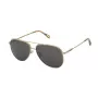 ZADIG & VOLTAIRE SZV378 Sonnenbrille für Herren - Schwarzer Rahmen, Graue Gläser - 58/17/140 mm