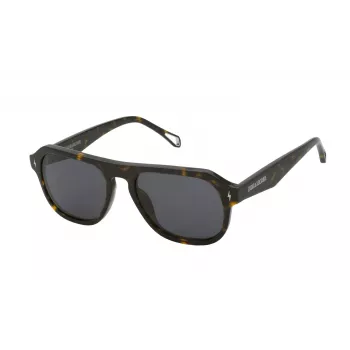 Zadig & Voltaire Unisex-Sonnenbrille SZV374-540722 Rechteckig 54/18/140 mm