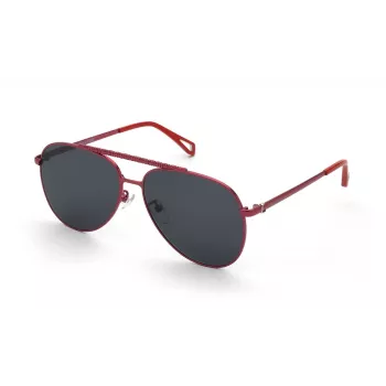ZADIG & VOLTAIRE Unisex Sonnenbrille SZV415-6008ER Havana Tortoise Acetatrahmen Braune Gläser 60/17/140 mm