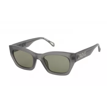 ZADIG & VOLTAIRE Damen Butterfly-Sonnenbrille SZV371-5206A5 Havana/Tortoise Brown Gradient 52/21/140 mm