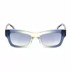ZADIG & VOLTAIRE Damen Cat Eye Sonnenbrille SZV366-5306PE Havana/Braun 53mm