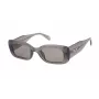 ZADIG & VOLTAIRE Damen Cat-Eye Sonnenbrille SZV372-4906A5 - Schwarzer Acetatrahmen, grau verlaufende Gläser, UV400-Schutz