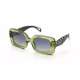 ZADIG & VOLTAIRE Damen Katzenaugen-Sonnenbrille SZV423-51M40X Havana Acetat Braun Verlaufsglas 51mm
