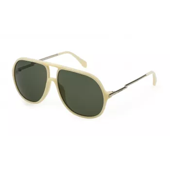 ZADIG & VOLTAIRE Damen-Sonnenbrille SZV305-6009ZQ Rechteckig Graue Gläser 60/13/135 mm