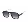 ZADIG & VOLTAIRE Damen-Sonnenbrille SZV365-570700 Schwarzer Acetat-Rechteckrahmen Graue Polycarbonat-Gläser 57mm