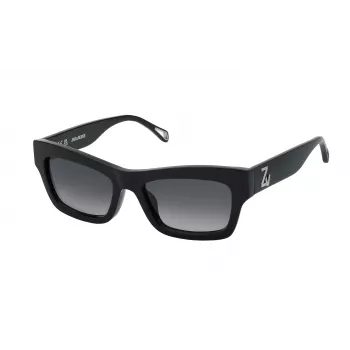 ZADIG & VOLTAIRE Damen-Sonnenbrille SZV366530700 Havana Acetat Braun Verlauf 53mm