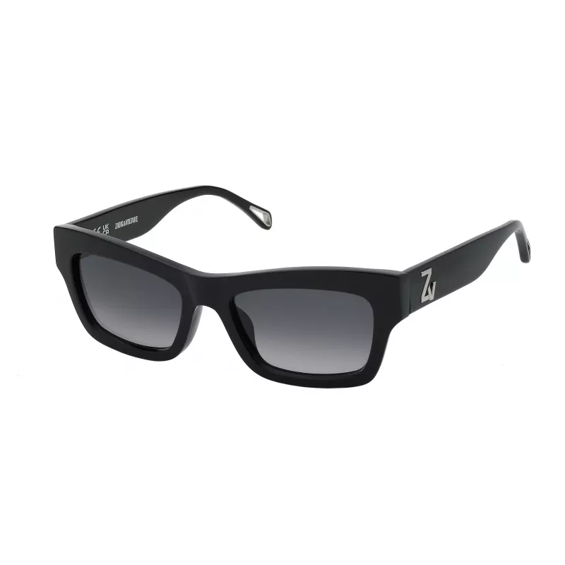 ZADIG & VOLTAIRE Damen-Sonnenbrille SZV366530700 Havana Acetat Braun Verlauf 53mm