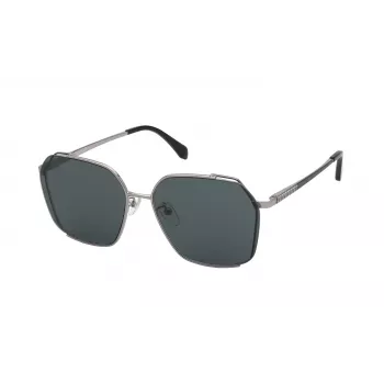 ZADIG & VOLTAIRE Damen-Sonnenbrille SZV369-580A47 Havana Acetat Square Frame Brown Gradient Lens 58mm