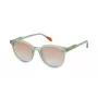 ZADIG & VOLTAIRE Damen-Sonnenbrille SZV376516A8G - Schwarzer Acetatrahmen, graue Polycarbonatgläser, 51 mm