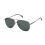 ZADIG & VOLTAIRE Damen-Sonnenbrille SZV378-580568 - Schwarzer Acetatrahmen, graue Polycarbonatgläser, 58 mm