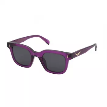 ZADIG & VOLTAIRE Damen-Sonnenbrille SZV401V4801F5 - Acetatrahmen, UV400-Schutz, 48 mm Gläser