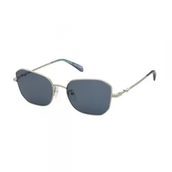 ZADIG & VOLTAIRE Damen-Sonnenbrille SZV405-550594 Schwarz Acetat Grau Polycarbonat 55mm
