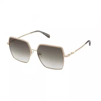 ZADIG & VOLTAIRE Damen-Sonnenbrille SZV406-5608FC Havana Braun Acetatrahmen Braune Verlaufsgläser 56/17/140 mm