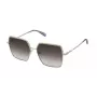 ZADIG & VOLTAIRE Damen-Sonnenbrille SZV406-56594Y Schwarzer Acetatrahmen, graue Verlaufsgläser, 56 mm