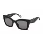 ZADIG & VOLTAIRE Damen-Sonnenbrille SZV409-520700 Braun Havanna Geometrisch 52mm